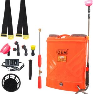 OEM Battery Knapsack Sprayer 16L 12V8A ( 20 Tanks Spray in Full Charge ...