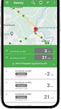 BUSZ Live Transit Time