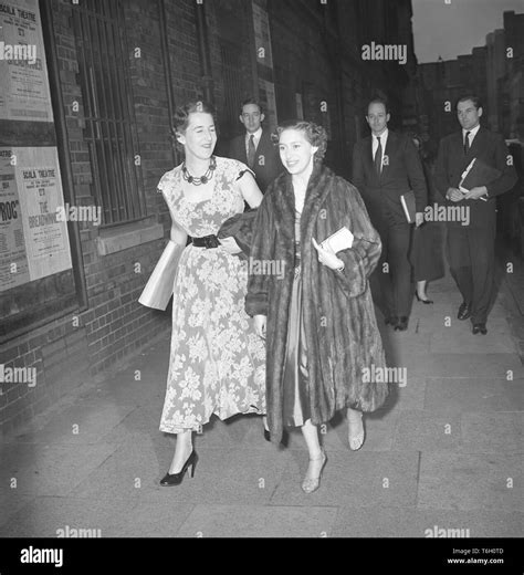 Princess margaret billy wallace Banque d'images noir et blanc - Alamy