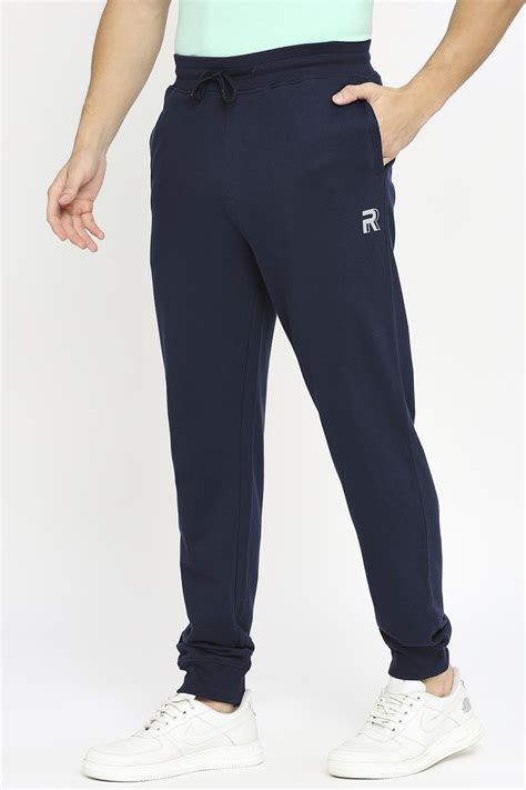 Men 002 Active Cotton Joggers - Navy Blue – VIP (India)