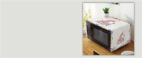 DOCAT Dust-Proof Microwave Oven Cover for Kitchen Decor Durable Modern ...