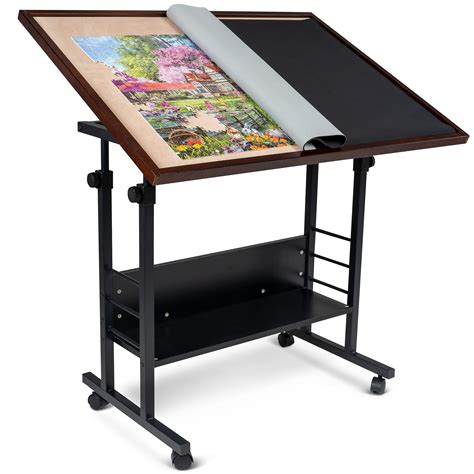 Becko US Jigsaw Puzzle Table Puzzle Board with Cover Puzzle Easel ...