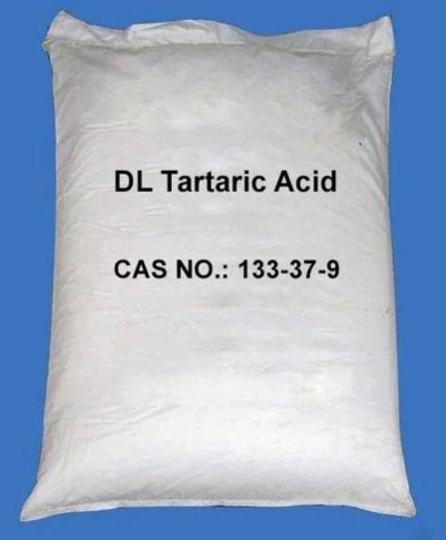 Dl Tartaric Acid Supplier from Mumbai