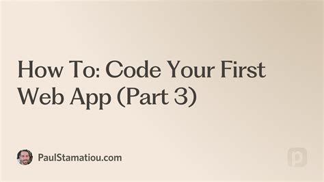 Code Your First App 的图像结果