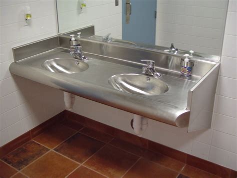 Commercial Bathroom Sinks Stainless Steel – Rispa
