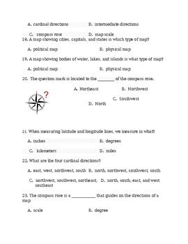 Map Skills Test 的图像结果