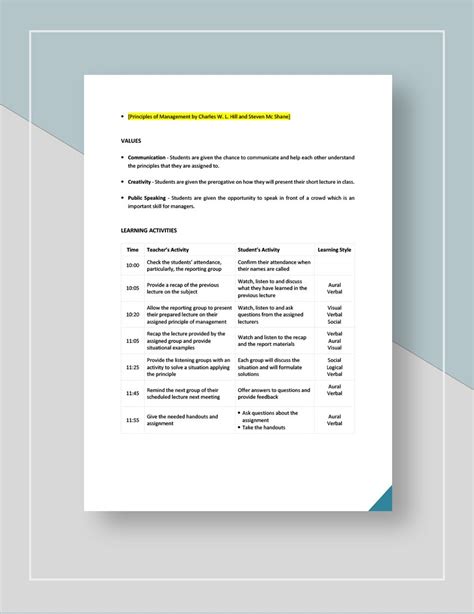 Image result for Lesson Plan Basics