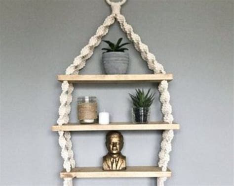 Image result for Macrame Shelves Tutorials