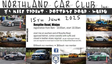 Northland Car Club - 1/4 Mile Sprint, Rosythe Road, Waipu., Rosythe Rd ...