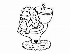 disegno bagno disegno di riccio in bagno da colorare acolore disegno bagno disegno di riccio in bagno da colorare acolore