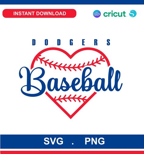 Dodgers Baseball PNG - Dodgers Baseball SVG | Dodgers Baseball T-shirt ...