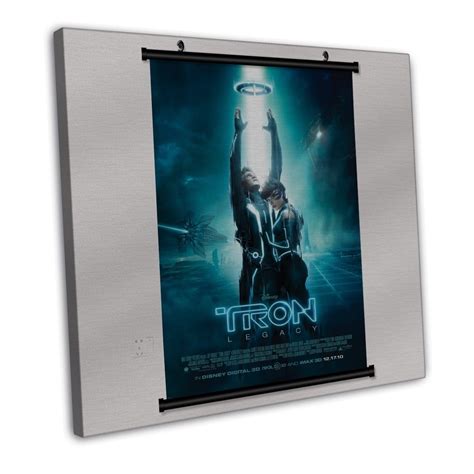 Tron Legacy Light Cycles Wall Decor 16x12 inch Framed Canvas Print