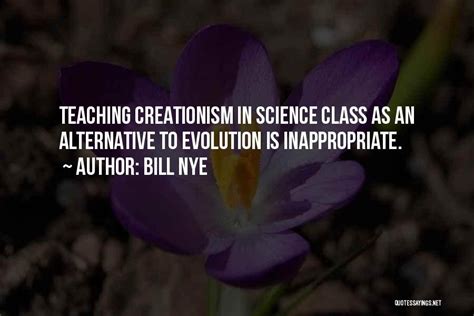 Top 48 Quotes & Sayings About Creationism Vs Evolution