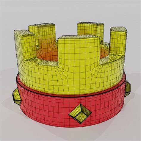 Clash Royale Crown - Free 3D Model by Edwin polanco