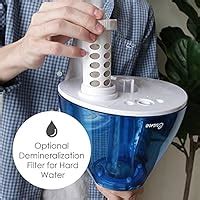 Crane Drop Shape Ultrasonic Cool Mist Humidifier with 2.3 Gallon output ...