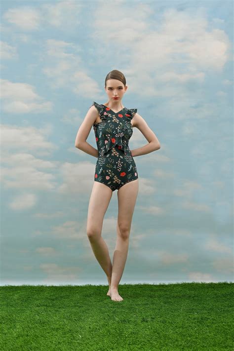 1960s Floral One Piece Swimsuit, Retro Swim Dress - Etsy