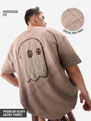 Buy The Souled Store Original: Puzzled Mr. Soul Men Oversized T-Shirt ...