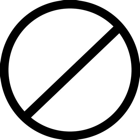 Free No Symbol Transparent Background, Download Free No Symbol ...
