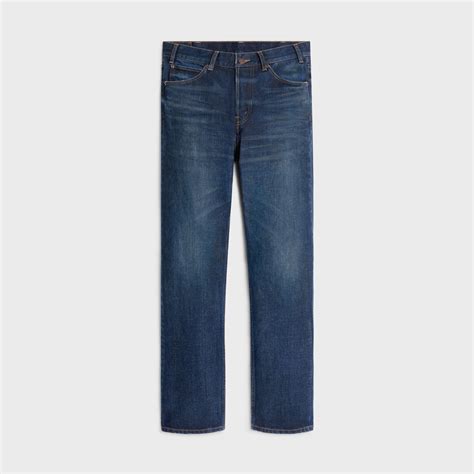 Jeans Kurt in denim lavaggio indigo dark stone - Indigo Dark Stone | CELINE