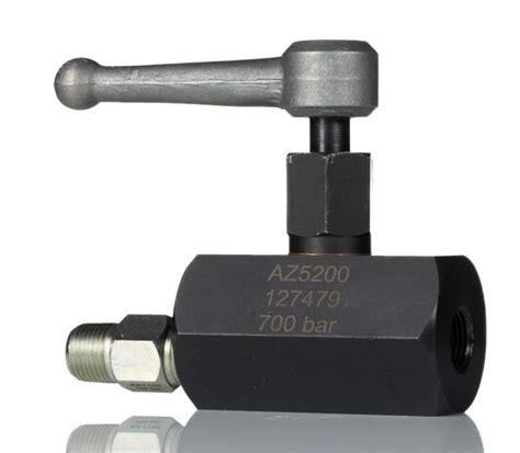 RS PRO | RS PRO Hydraulic Flow Control Valve, NPT 3/8, 700 bar, 2 | 235 ...
