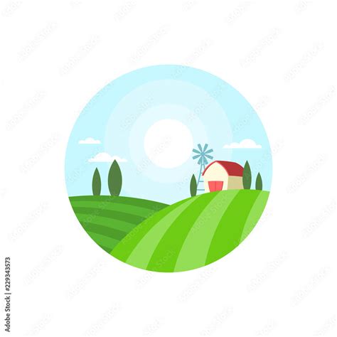 Image result for Farm Round Vector Design
