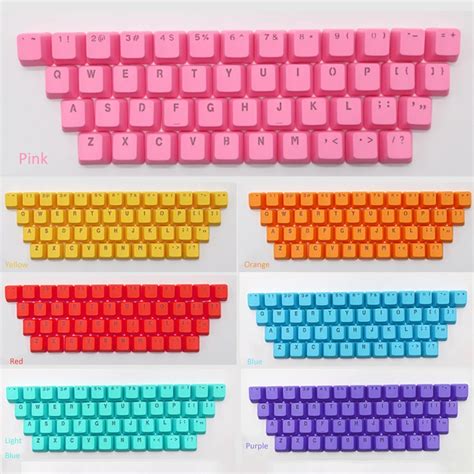 PBT OEM Profile Mechanical Keyboard Keycaps Colorful India | Ubuy