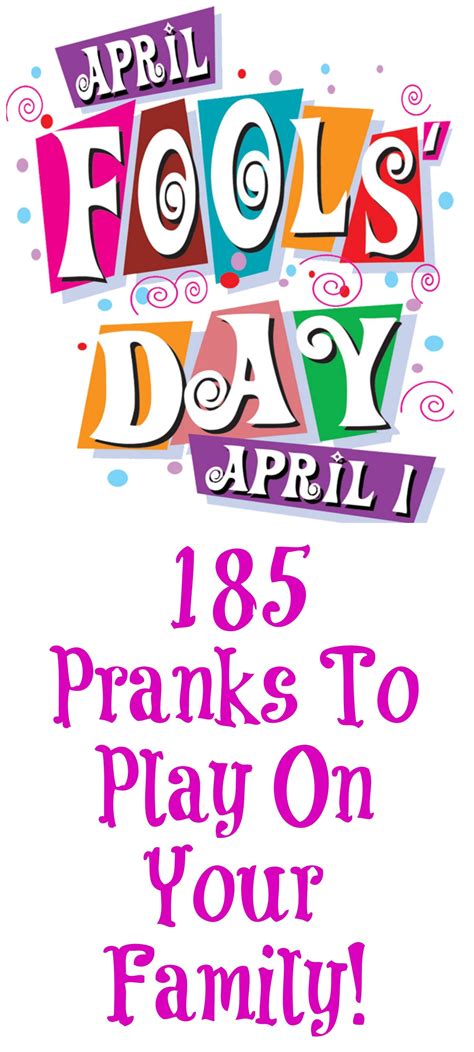 185 easy april fools jokes and pranks to play on your family – Artofit