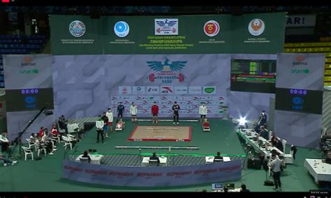 Competitors get ready