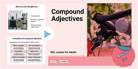 Twinkl ESL Compound Adjectives PPT