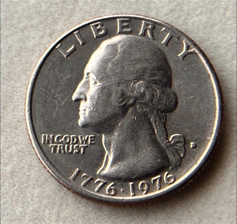 1776-1976 D US Bicentennial Quarter, Rare D Mint Mark Regular | eBay ...