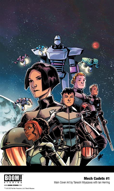 MECH CADETS #1 Series Announcement - BOOM! Studios