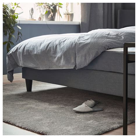 STOENSE Rug, low pile, medium grey, 200x300 cm - IKEA