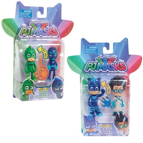 Jual PJ Masks PJMasks Figure Set Light Up Catboy & Romeo Original ...
