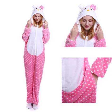 Hello Kitty Onesie, Hello Kitty Pajamas For Adult Buy Now