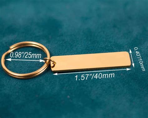 Custom Engraved Key Ring