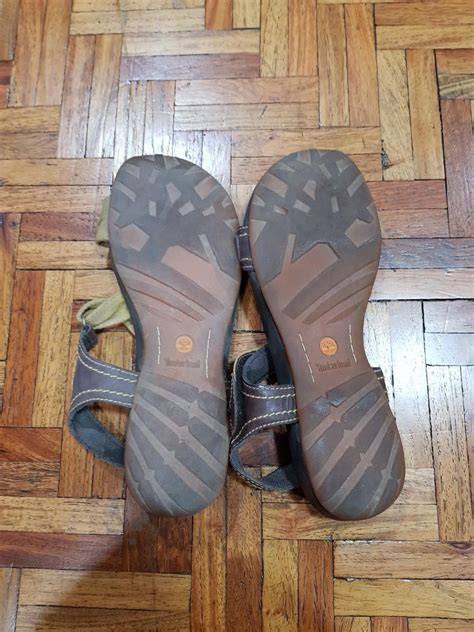 Timberland Sandals, Women's Fashion, Footwear, Flats & Sandals on Carousell