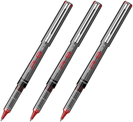 Scrikss PI-8 Roller Pen 0.7mm - Fast Drying Ink, Chrome Plated Tip, Ink ...