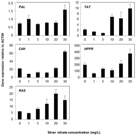 Yeast Extract and Silver Nitrate Induce the Expression of ...