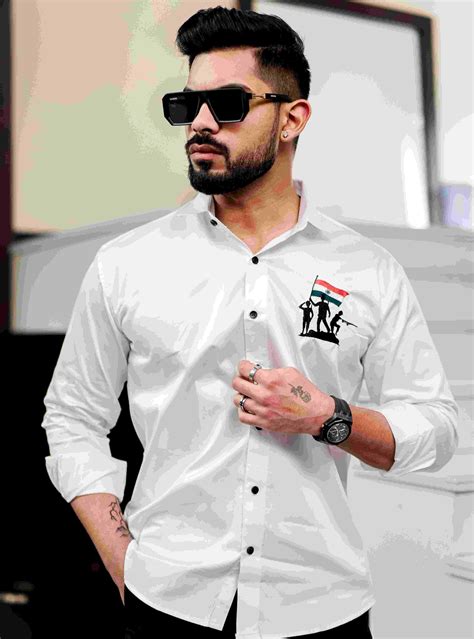 White Club California Printed Cotton Shirt – The Foomer