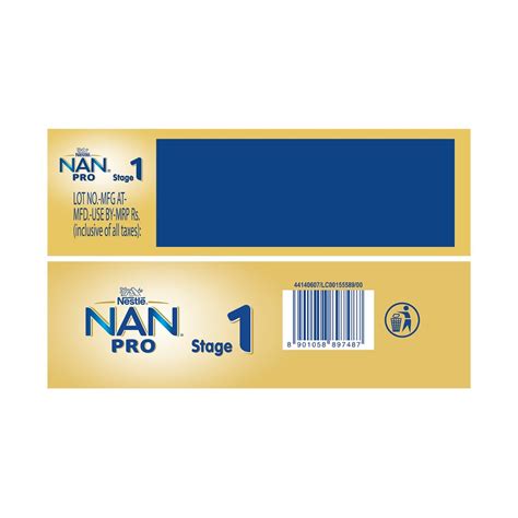 Buy Nestlé NAN PRO 1 Infant Formula with Probiotic (Up to 6 months ...