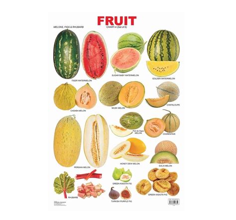Dreamland Fruit Chart Part 4 for kids 3Y+, Multicolour