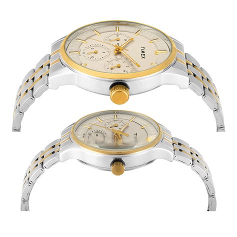 TIMEX Pairs Grey Round Dial Analog Watch - TW00PR317