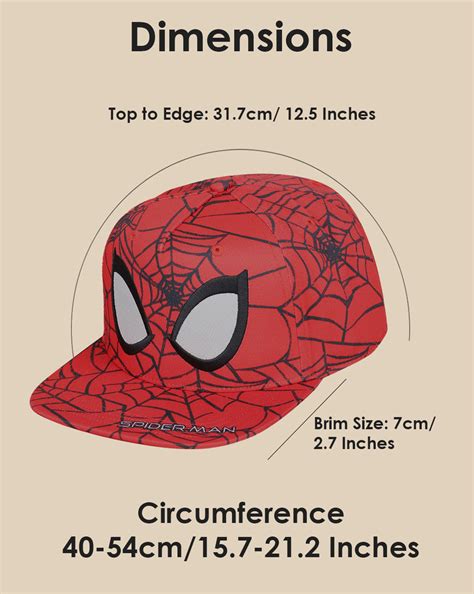 Spiderman Printed Snapback Cap For Boys – Kidsville
