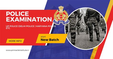 UP police | Delhi Police| Police Coaching In Noida | Pinnacle Institute ...