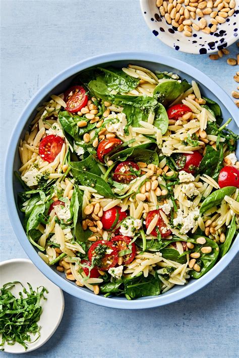 Mediterranean Orzo Spinach Salad Mediterranean Orzo Salad | The Kitchn