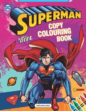 Dreamland Publications Superman Copy Colouring Book - 9789394767041