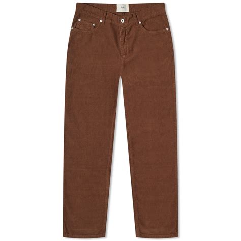 Folk 5 Pocket Cord Pant Brown Cord | END. (US)