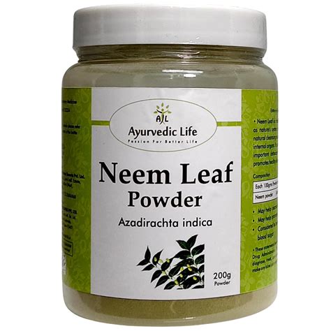 Ayurvedic Life Neem powder (200 gms Pack of 1) : Amazon.in: Health ...