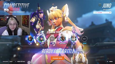 Juno Mythic skin Heart Of Hope! 20K Heals! ASPEN JUNO OVERWATCH 2 ...