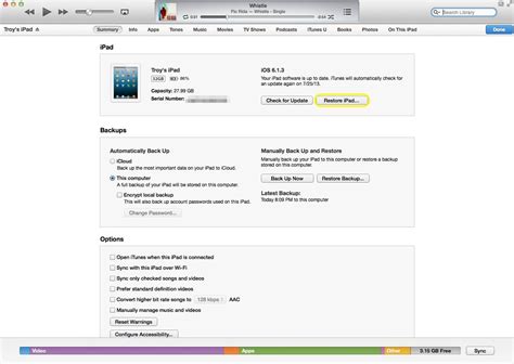 Image result for Reset iPad Passcode with Computer